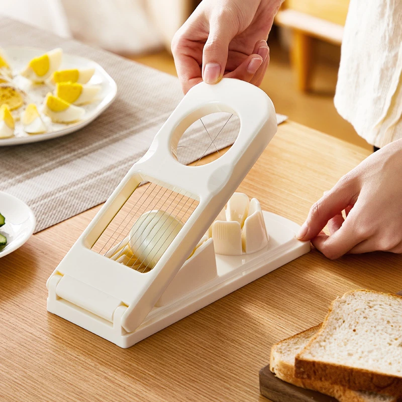 Egg Separator Tool - Cetakan telur Stainless Steel, alat pemotong