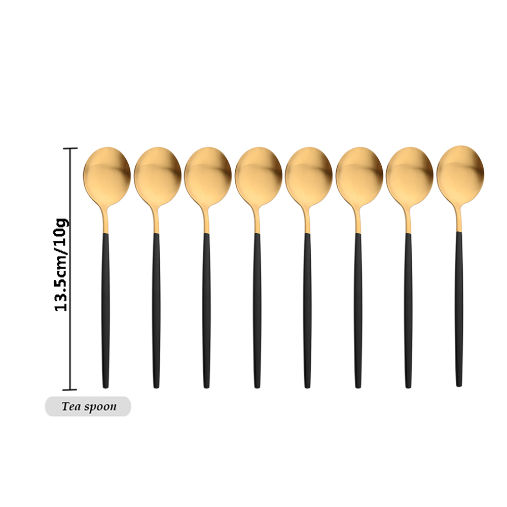 Kitchen Gadgets Gold - Drmfiy Set peralatan makan kopi emas,