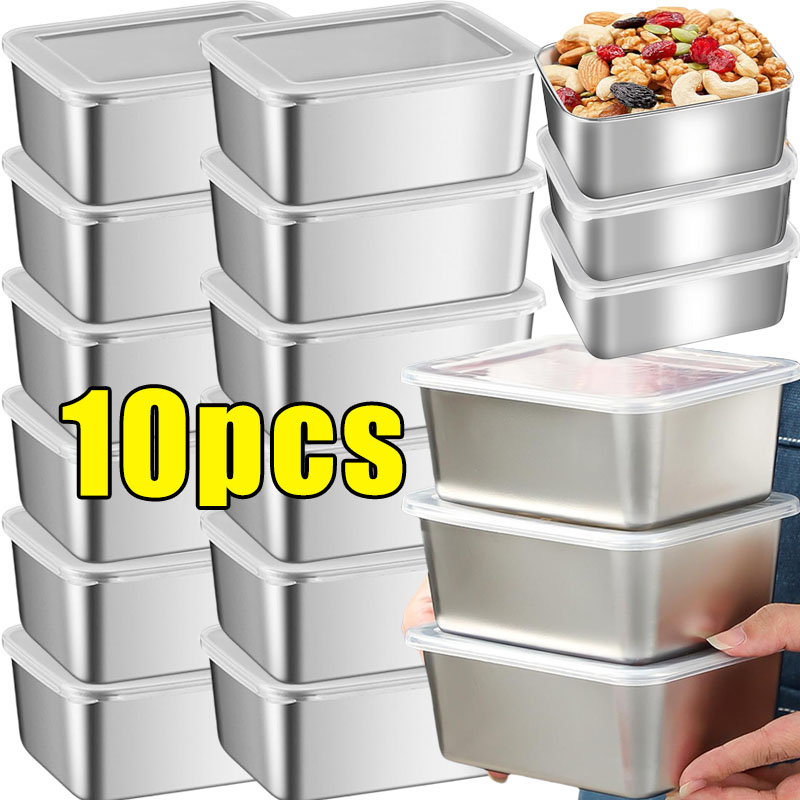 Kitchen Gadgets Organizer - Wadah Penyimpanan Makanan dari Baja Tahan