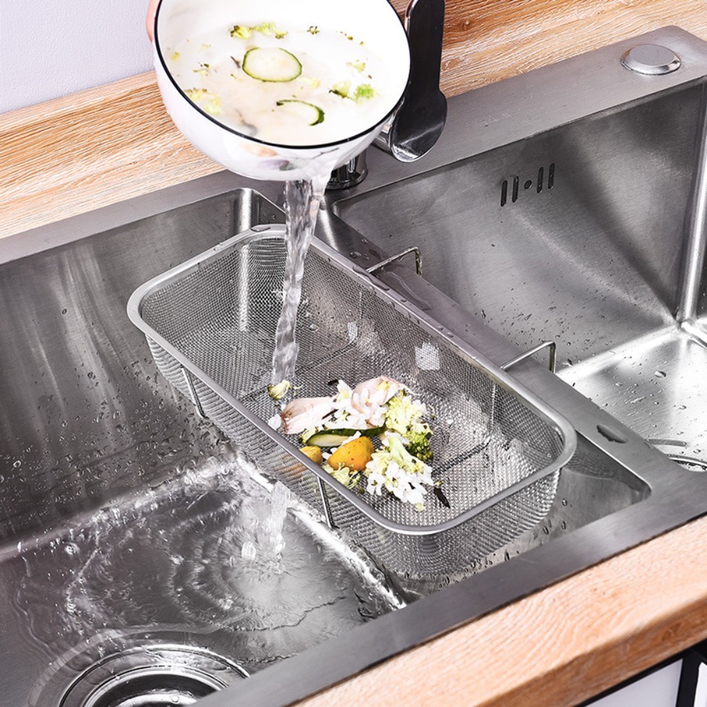 Kitchen Helper Gadgets - Keranjang Pembuangan Wastafel Pembantu Dapur Rak