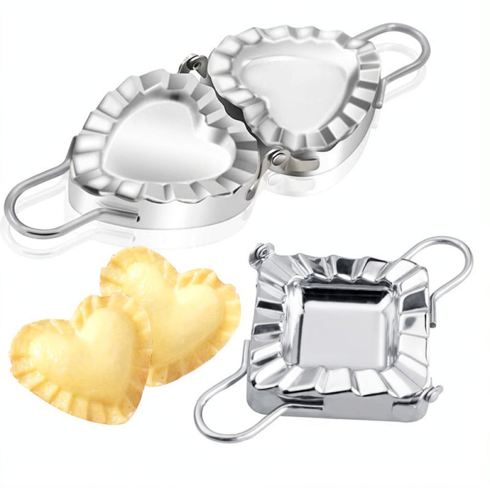 Kitchen Gadgets Dumpling Maker - Cetakan Pembuat Pangsit Bentuk Hati, Aksesori