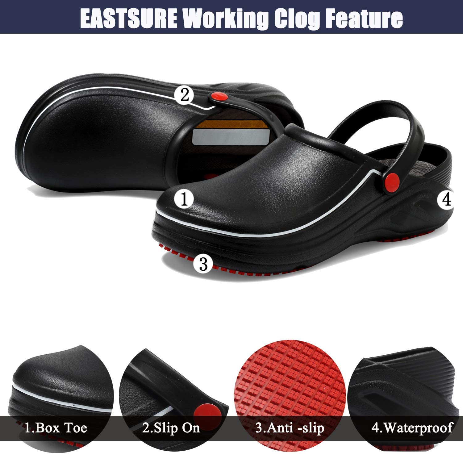 FUQIAO EVA Sepatu Koki Kualita - Kitchen Gadgets For Men ulasan dan harga