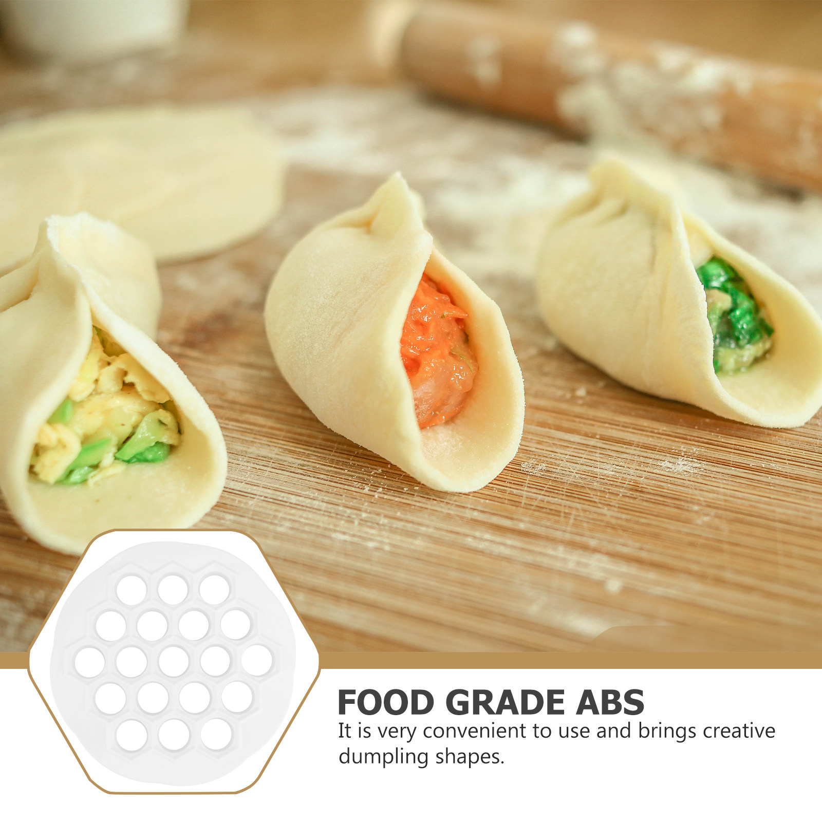 Cetakan Pangsit 19 Lubang, Bah - Kitchen Gadgets Dumpling Maker ulasan dan harga