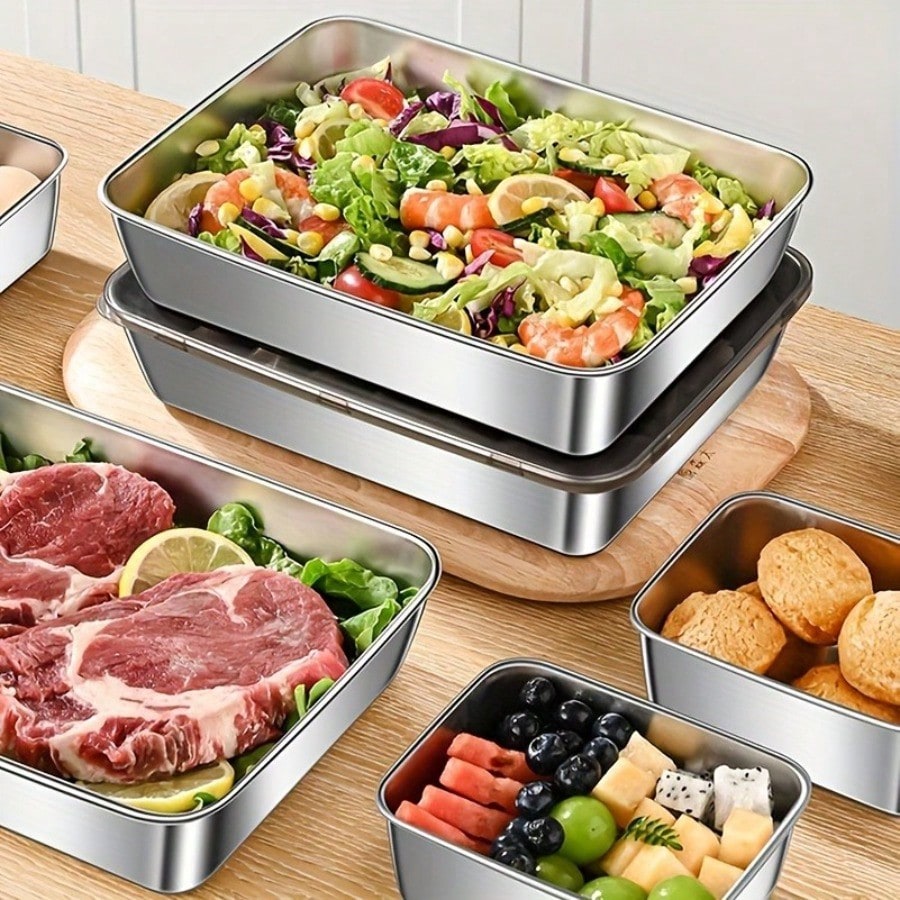 5 buah wadah penyimpanan makan - Kitchen Gadgets Organizer ulasan dan harga