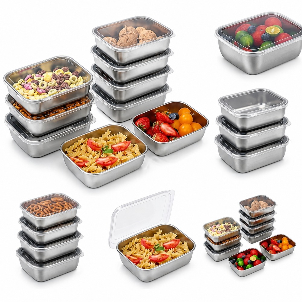 6PCS Wadah Penyimpanan Makanan - Kitchen Gadgets Organizer ulasan dan harga
