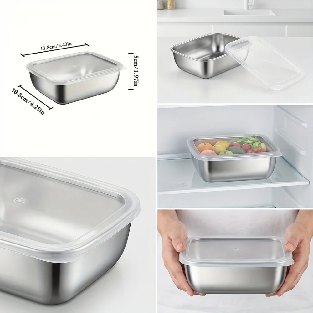 6PCS Wadah Penyimpanan Makanan - Kitchen Gadgets Organizer ulasan dan harga