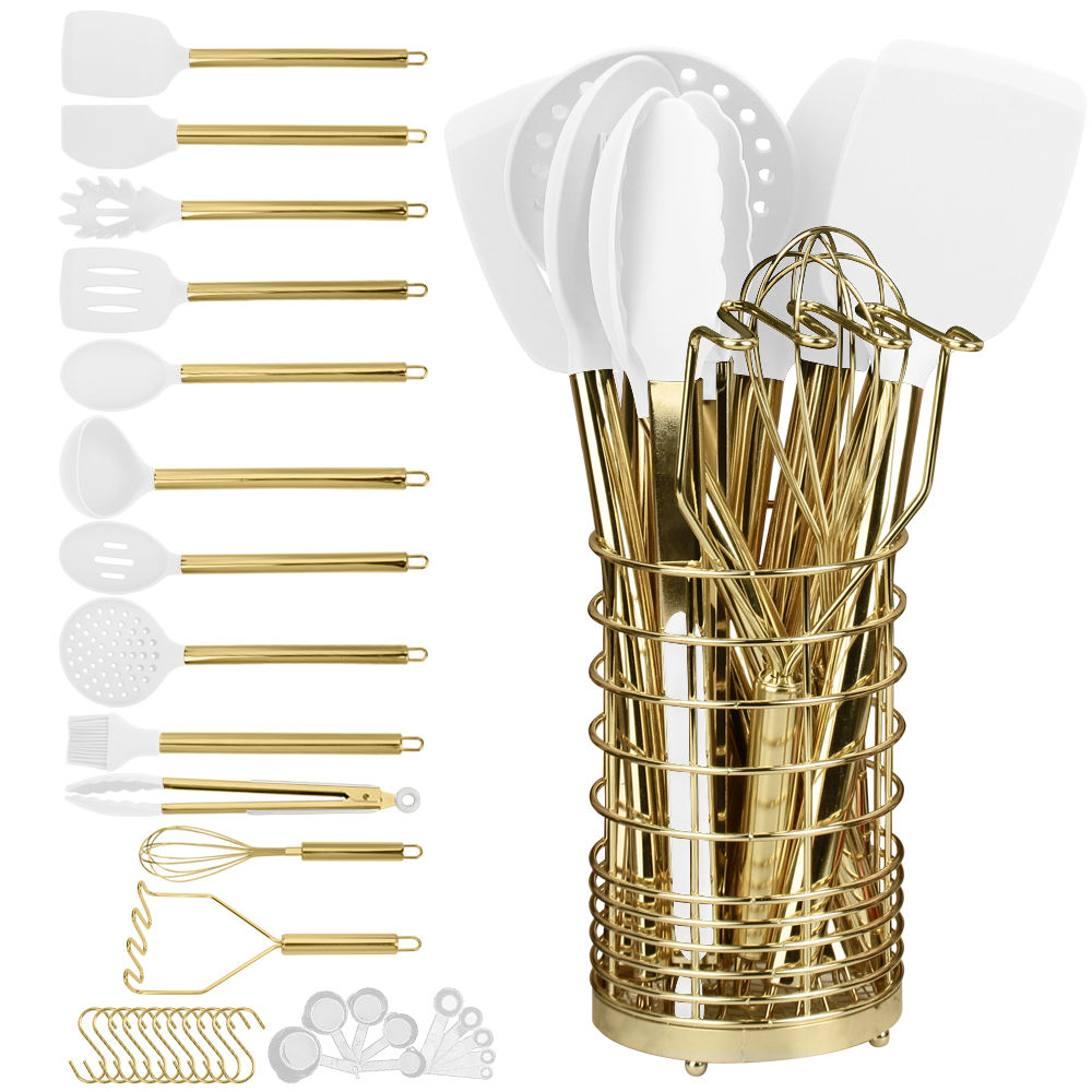 Set Alat Masak 15-Potong, Pera - Kitchen Gadgets Gold ulasan dan harga