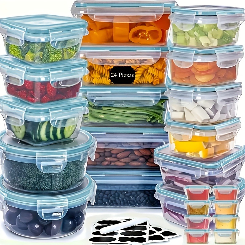 48PCS Set Wadah Penyimpanan Ma - Kitchen Gadgets Organizer ulasan dan harga