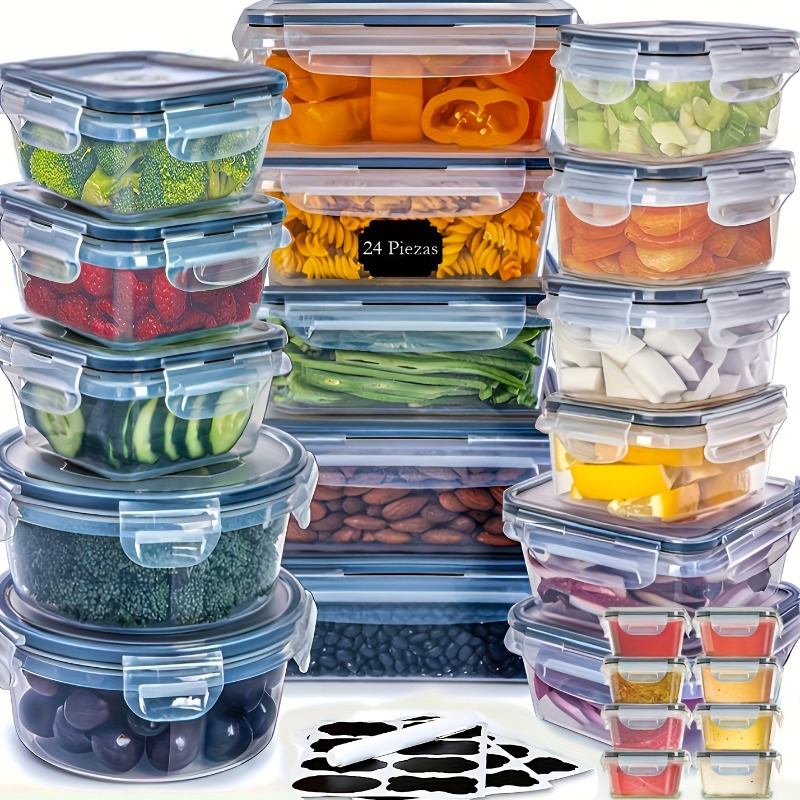48PCS Set Wadah Penyimpanan Ma - Kitchen Gadgets Organizer ulasan dan harga